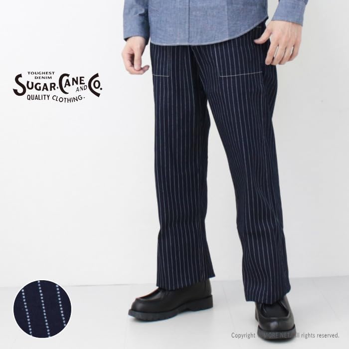 SUGAR CANE 9oz ウォバッシュ ストライプ エンジニアパンツ SUGAR CANE シュガーケーン 9oz. ウォバッシュストライプ エンジニア